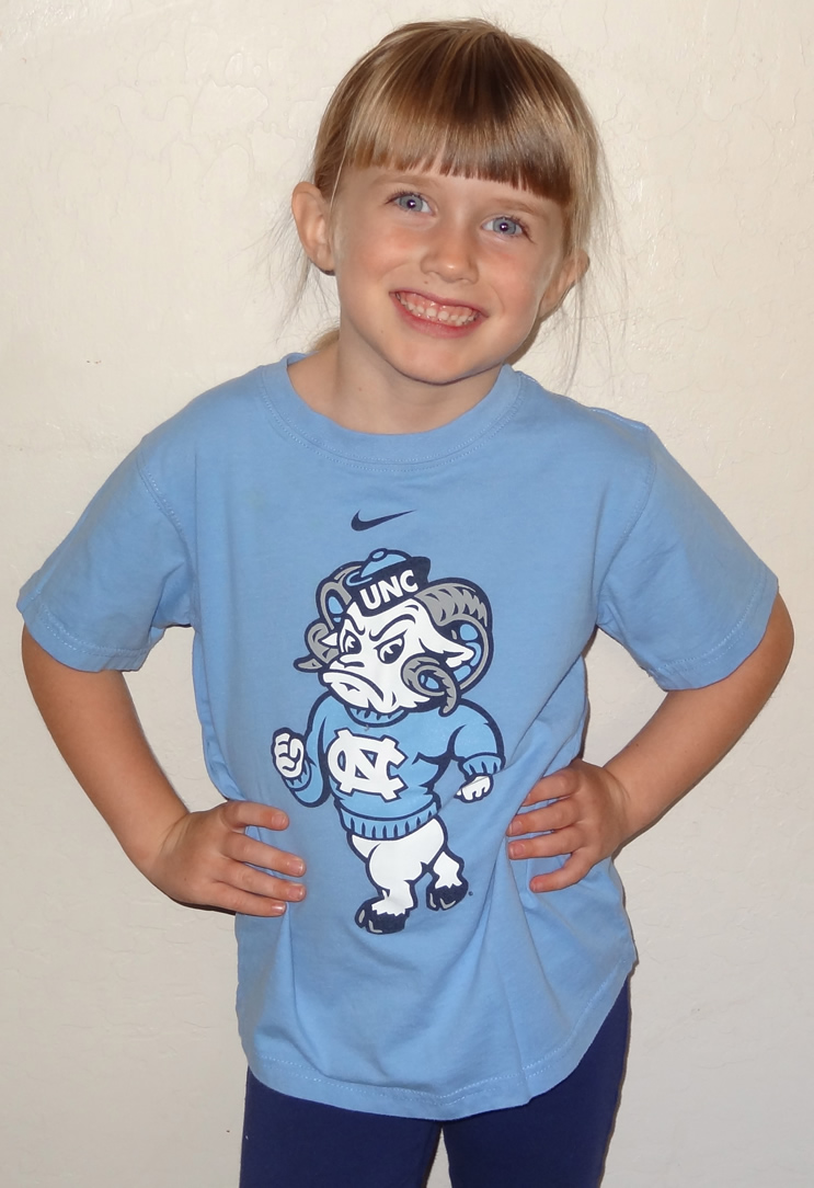 Mia Moore Tar Heel Girl 2013